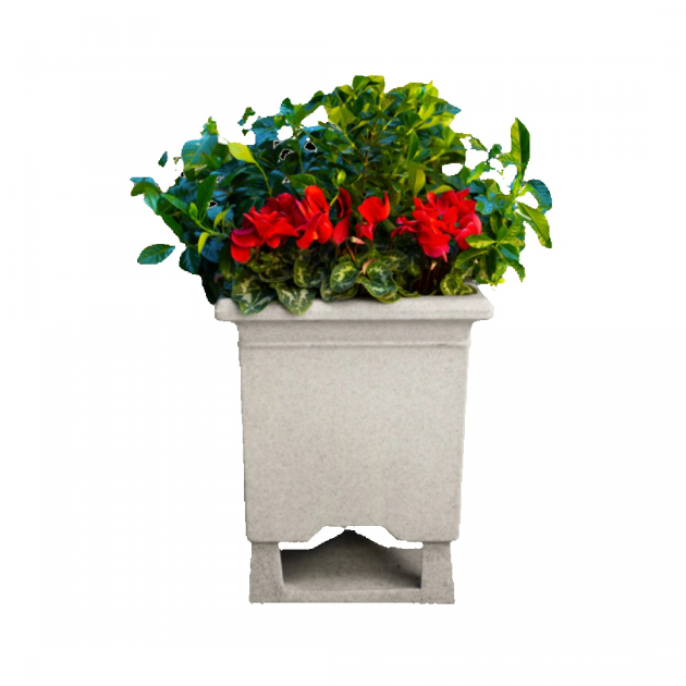 Outdoor Square Planter 6.5 Speaker Rockustics 