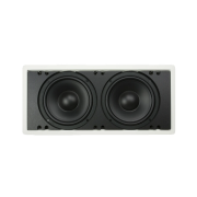 Subwoofer de parede PhaseTech IW200 Sub Kit com caixa traseira